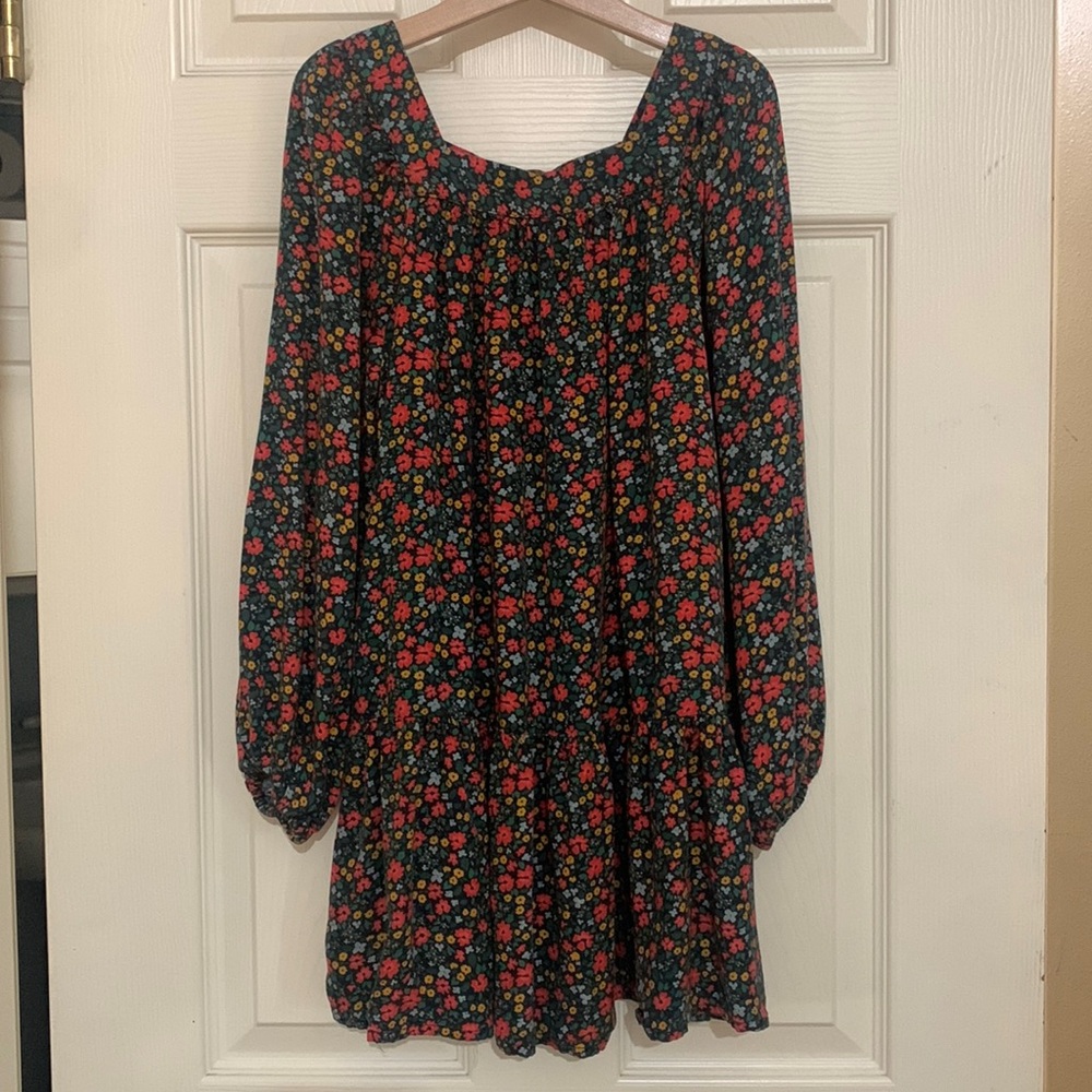 Cat & Jack floral long sleeve dress.